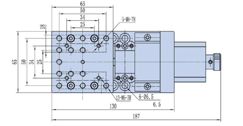 Motorized Linear Two-axis XY Stage, Travel  : 15 mm