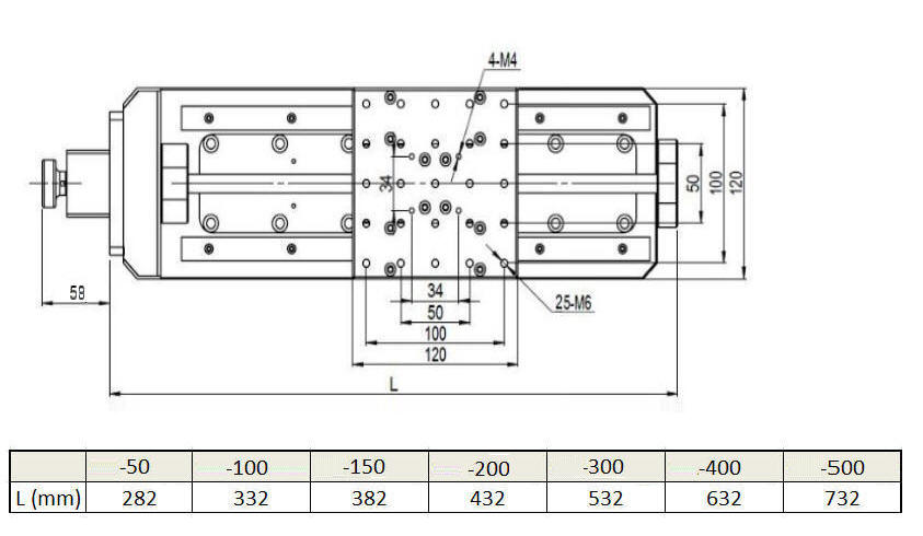 Stepper Motor Driven Single-axis Vertical Stage, Travel: 800 mm