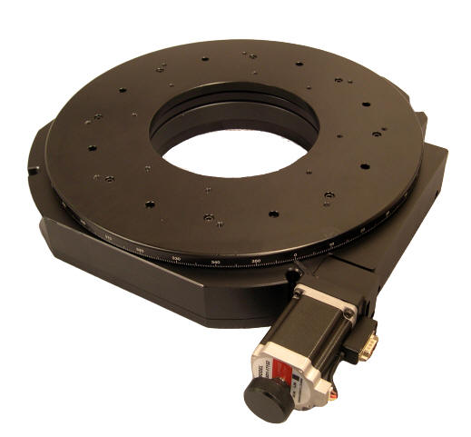 Hollow Core Motorized Rotation Stage, Stage Diameter: 15.748 in (400 mm)